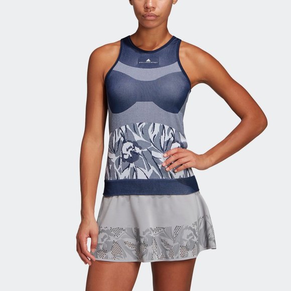 adidas by Stella McCartney Court Seamless Tank Top - Picture 1 of 12